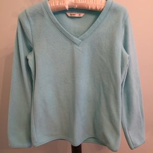 Aqua Fleece Old Navy Sweater
